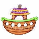 Cute Noah’s Ark Frame